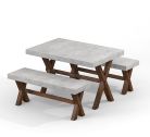 Table & Benches InsideOut Concrete